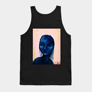 Blue Girl Tank Top